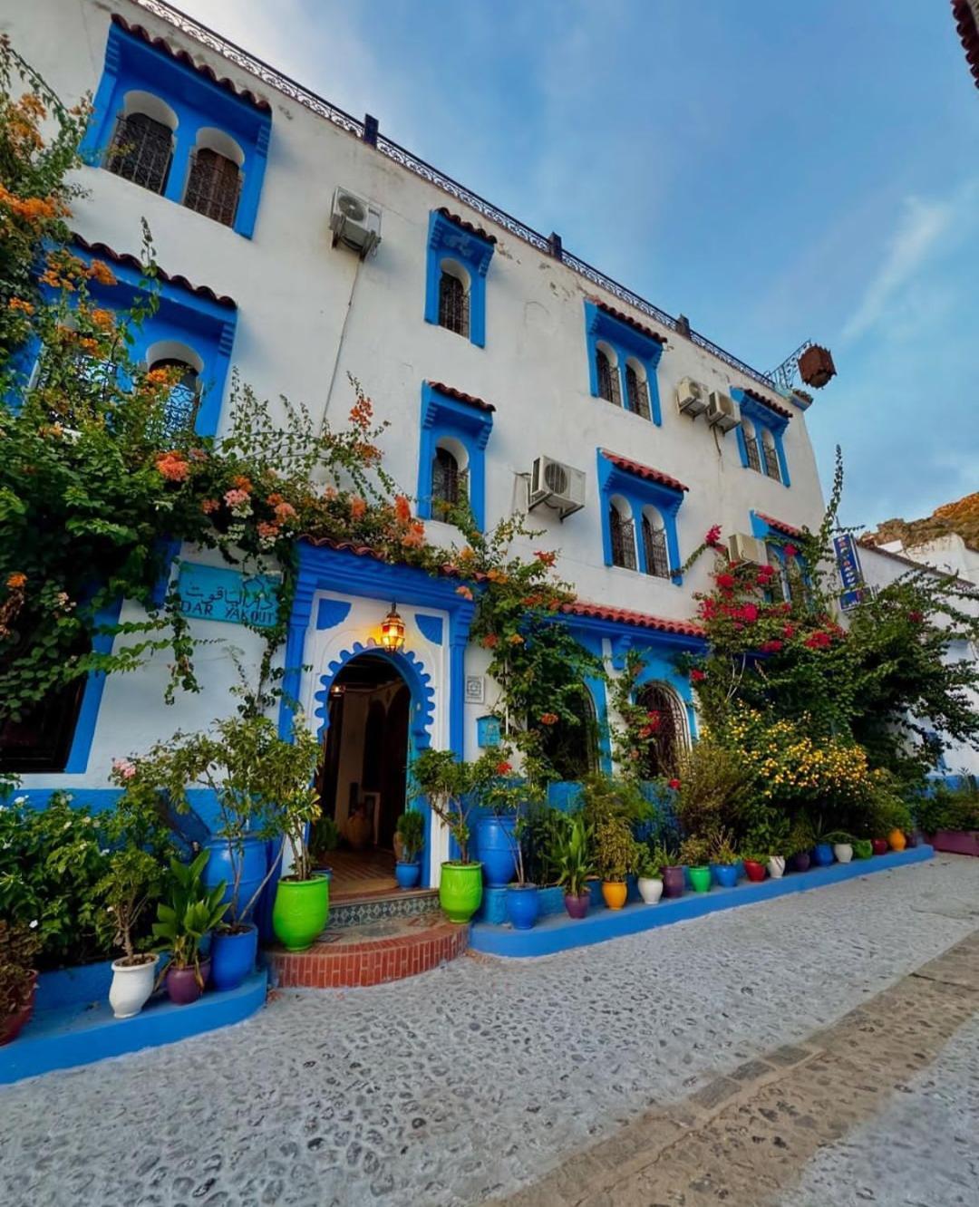Dar Yakout Otel Şafşavan Dış mekan fotoğraf
